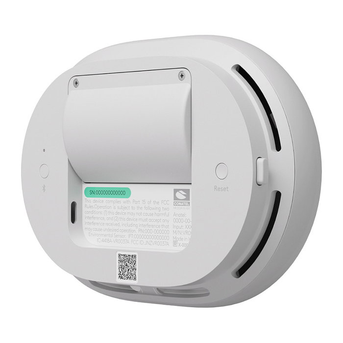 Logitech Spot Sensor Ambiental Inalámbrico - Mide Calidad del Aire, CO2, Humedad, Partículas y Temperatura (-40 a 125 °C) - Blanco