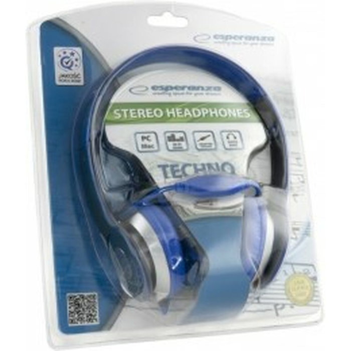 Esperanza EH145B Techno Auriculares Estéreos con Control de Volumen Esperanza EH145B Techno Auriculares Estéreos con Control de Volumen