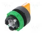 SCHNEIDER ELECTRIC Interruptor Rotativo Harmony XB5 Naranja LED 22mm