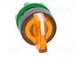 SCHNEIDER ELECTRIC Interruptor Rotativo Harmony XB5 Naranja LED 22mm