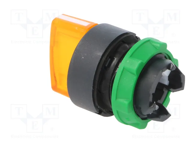 SCHNEIDER ELECTRIC Interruptor Rotativo Harmony XB5 Naranja LED 22mm