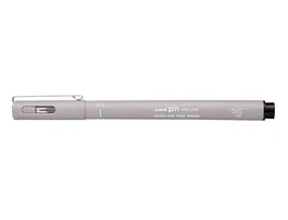 Uniball Rotulador Calibrado PIN01-200 Gris Claro 0.1mm para Dibujo Profesional y Escritura