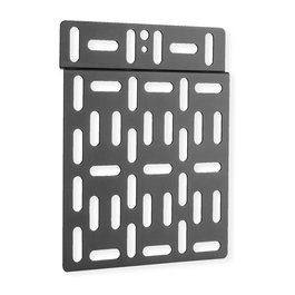 ROLINE Media-Player Halterung Soporte para Reproductor Multimedia, 202 x 160 x 9.5 mm, hasta 1 kg, Negro, Acero, 17.03.0032