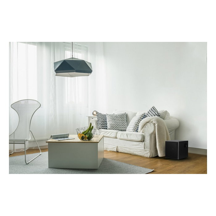 Edifier T5 Subwoofer Activo Negro, 70W RMS, Altavoz de Subgraves de 8" (20,3 cm), 38-200 Hz, 85 dB, Con Filtro Paso Bajo y Control de Fase