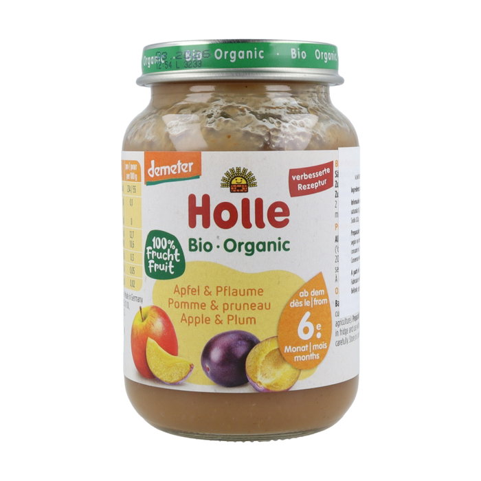 Holle Tarrito de Manzana y Ciruela Bio 190 g Holle Tarrito de Manzana y Ciruela Bio 190 g