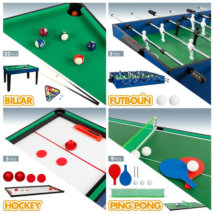 Color Baby Mesa Multijuegos 12 en 1 - 107x61 cm