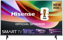 Hisense 40A4S Televisor 101.6 cm (40") QLED Full HD Smart TV, HDR10, WiFi, Bluetooth, Negro