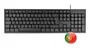 Tacens ACP02ES - Combo Teclado y Ratón USB para PC, Mac, Linux | Teclado Compacto 100% con SmartKey Copilot AI en Portugués y Ratón Óptico 1600 DPI | Color Negro