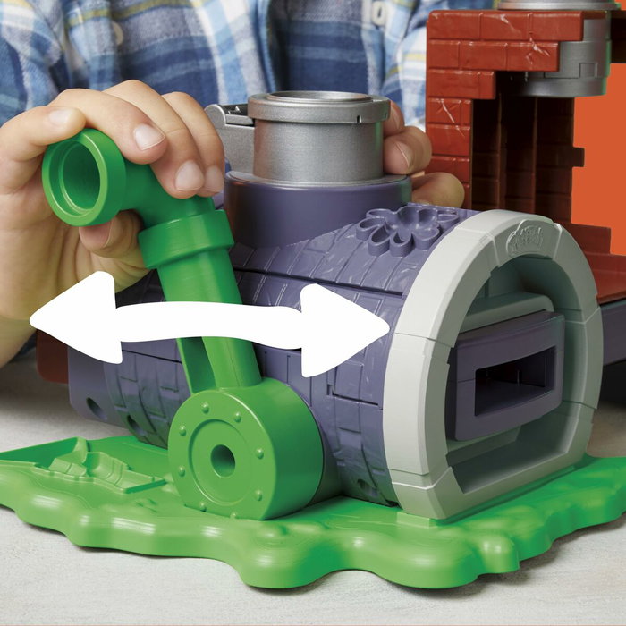 Playdoh Lanzador de pizzas de las Tortugas Ninja, set de arcilla para modelar
