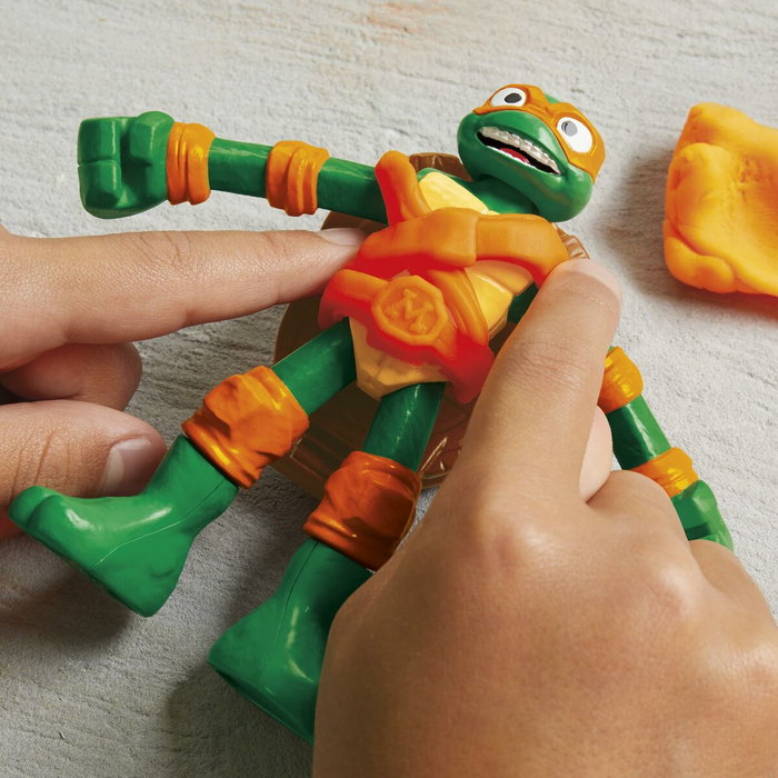 Playdoh Lanzador de pizzas de las Tortugas Ninja, set de arcilla para modelar