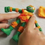 Playdoh Lanzador de pizzas de las Tortugas Ninja, set de arcilla para modelar