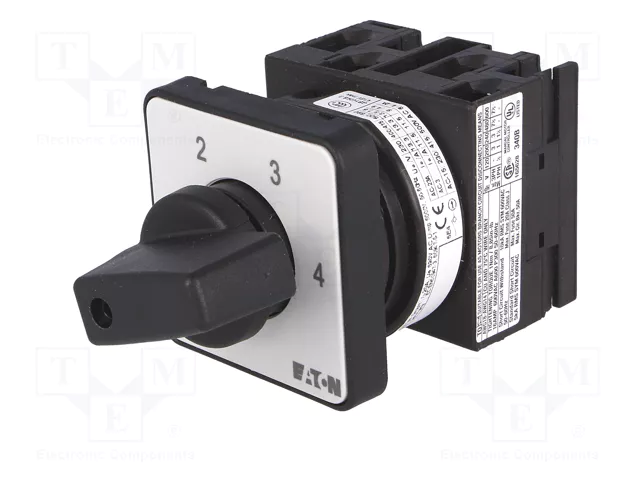 EATON ELECTRIC Interruptor de levas multiposición 20A 4 posiciones EATON ELECTRIC Interruptor de levas multiposición 20A 4 posiciones