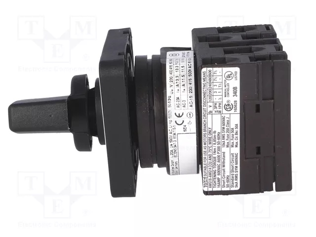 EATON ELECTRIC Interruptor de levas multiposición 20A 4 posiciones EATON ELECTRIC Interruptor de levas multiposición 20A 4 posiciones