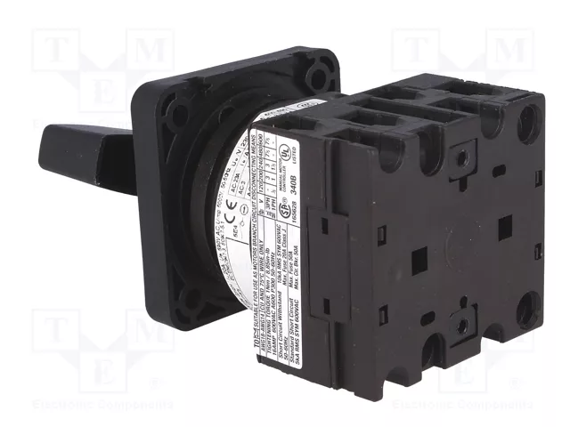 EATON ELECTRIC Interruptor de levas multiposición 20A 4 posiciones EATON ELECTRIC Interruptor de levas multiposición 20A 4 posiciones