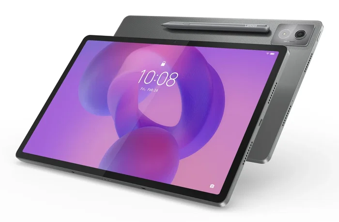 Lenovo Idea Tab Pro TB373FU Tablet 12.7" 3K 144Hz Android 14, Mediatek Dimensity 8300, 8 GB RAM, 256 GB UFS, Incluye Pen Plus y Teclado, Wi-Fi 6E, Color Gris