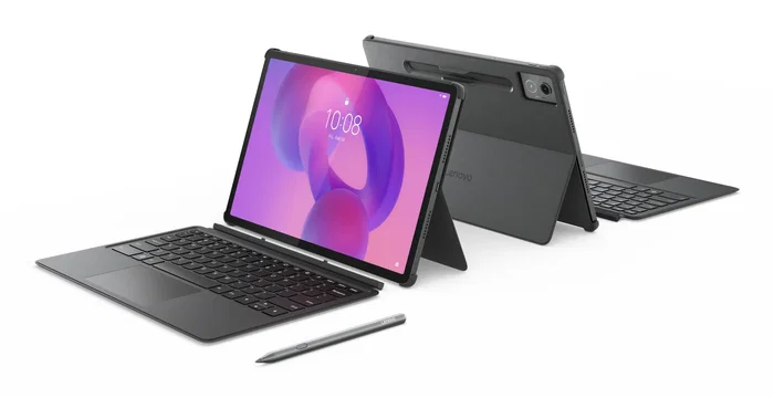 Lenovo Idea Tab Pro TB373FU Tablet 12.7" 3K 144Hz Android 14, Mediatek Dimensity 8300, 8 GB RAM, 256 GB UFS, Incluye Pen Plus y Teclado, Wi-Fi 6E, Color Gris