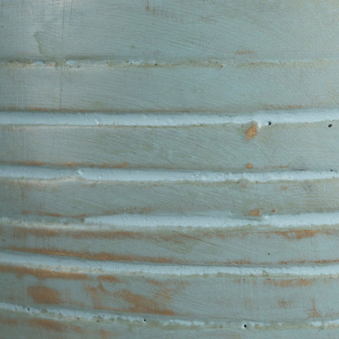 Ixia Jarrón Turquesa de Terracota Decoración 29 x 31 x 40 cm