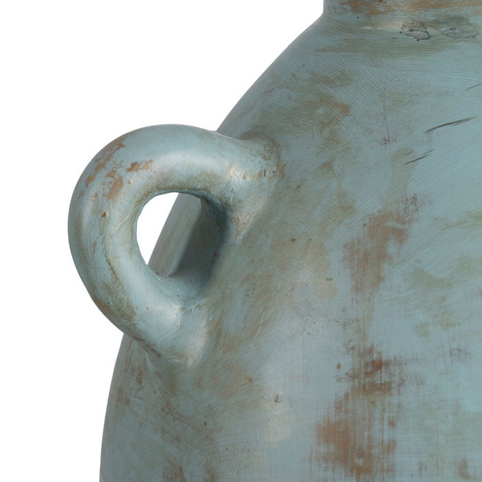 Ixia Jarrón Turquesa de Terracota Decoración 29 x 31 x 40 cm