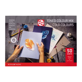 Talens Toned Paper mix frío A3 180 g 50 páginas