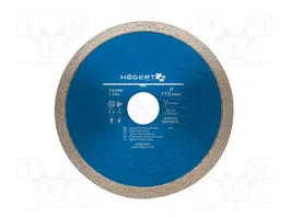 HÖGERT TECHNIK Disco cortante de diamante de 115mm