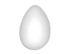Innspiro Huevo de porex formas geométricas 4x6cm 10u.