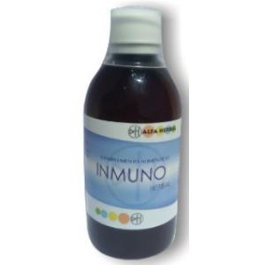 ALFA HERBAL Inmuno Herbal 250Ml Refuerzo Inmunológico y Defensas, Estados Gripales
