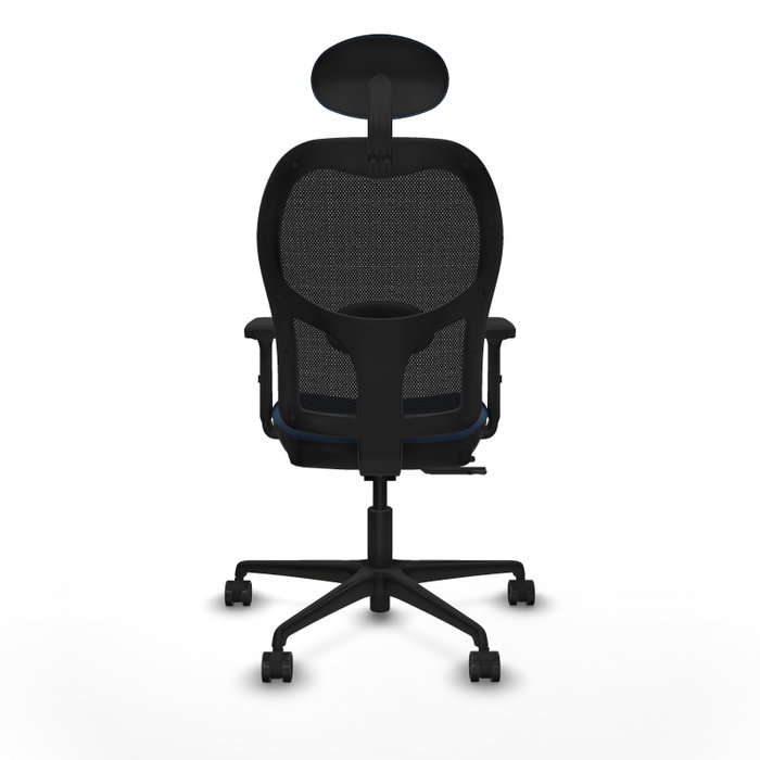 PIQUERAS Y CRESPO Silla de oficina Jorquera Azul marino/Negro con mecanismo Sincro/Traslack PIQUERAS Y CRESPO Silla de oficina Jorquera Azul marino/Negro con mecanismo Sincro/Traslack