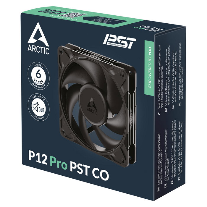 ARCTIC P12 Pro PST CO Negro
