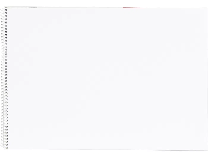 Liderpapel Bloc Dibujo Artístico Frutal Espiral 230x325 mm 20 Hojas 130g/m2 sin Recuadro Perforado