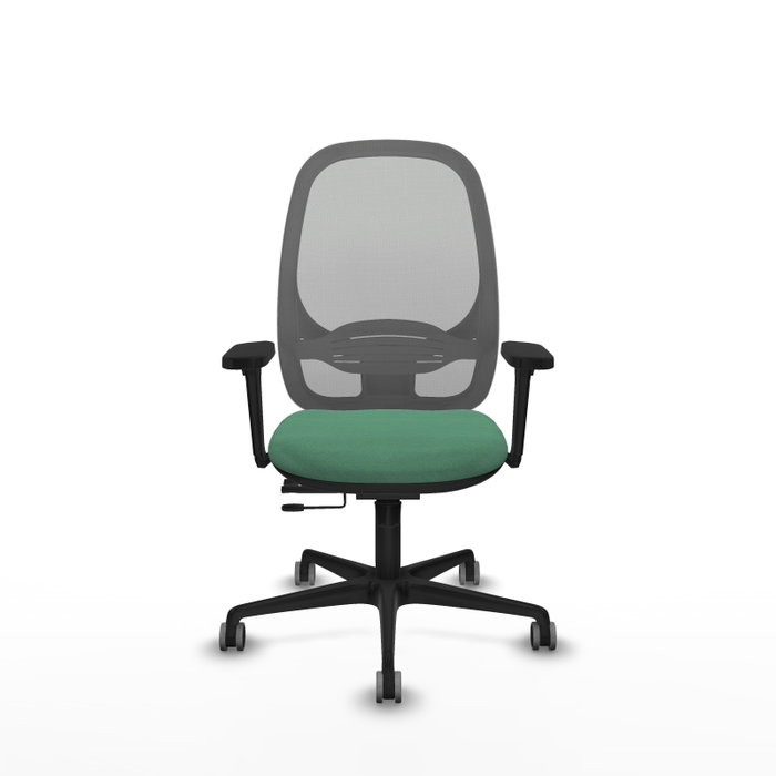 PIQUERAS Y CRESPO Silla de oficina Cilanco Verde esmeralda y Gris PIQUERAS Y CRESPO Silla de oficina Cilanco Verde esmeralda y Gris