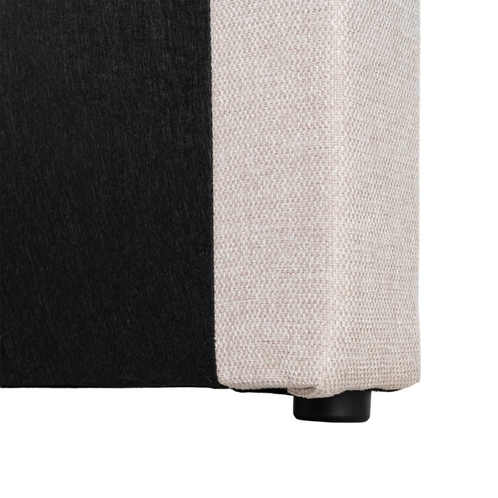 Cabecero Beige Tejido Dormitorio 160 X 12 X 100 cm Cabecero Beige Tejido Dormitorio 160 X 12 X 100 cm