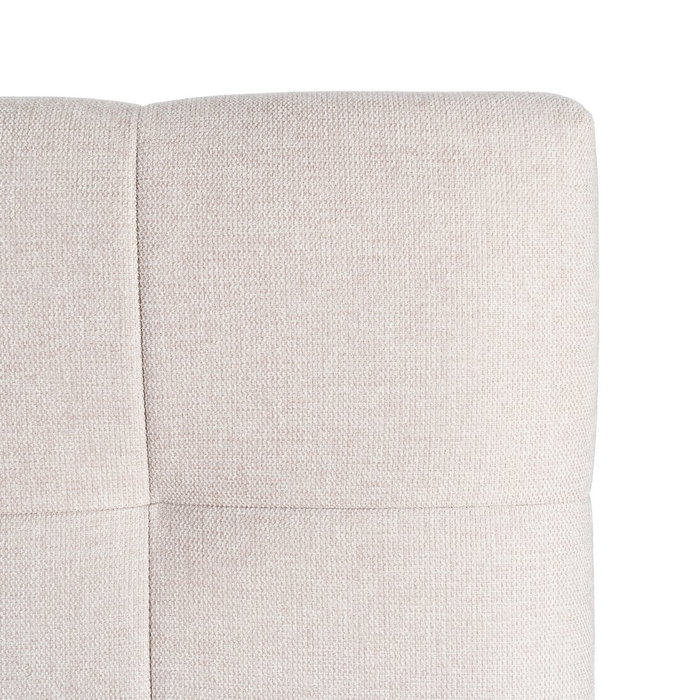 Cabecero Beige Tejido Dormitorio 160 X 12 X 100 cm Cabecero Beige Tejido Dormitorio 160 X 12 X 100 cm