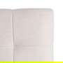 Cabecero Beige Tejido Dormitorio 160 X 12 X 100 cm
