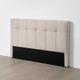 Cabecero Beige Tejido Dormitorio 160 X 12 X 100 cm