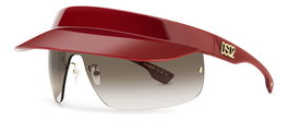 Dsquared2 D2-0139-S-C9A Gafas de Sol Hombre Marrón/Rojo