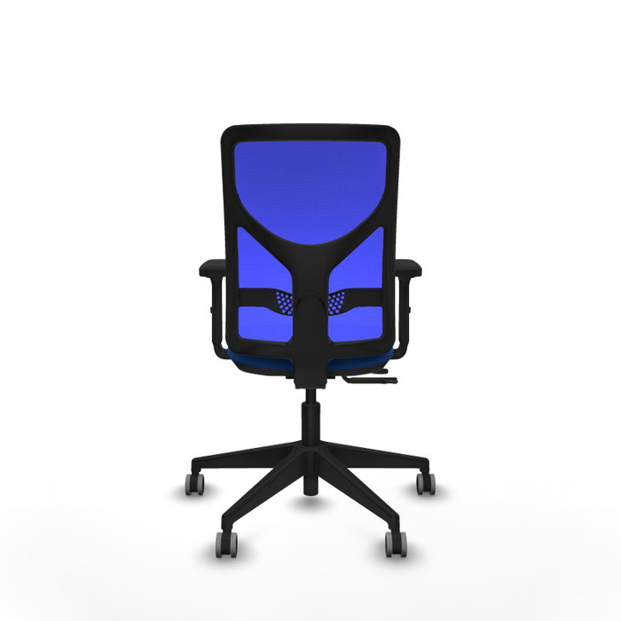 PIQUERAS Y CRESPO Silla de oficina Motilla Azul con mecanismo Sincro/Traslack PIQUERAS Y CRESPO Silla de oficina Motilla Azul con mecanismo Sincro/Traslack