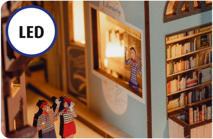 Revell Paris Maqueta Book Nook Tiny Adventures 23 cm Revell Paris Maqueta Book Nook Tiny Adventures 23 cm
