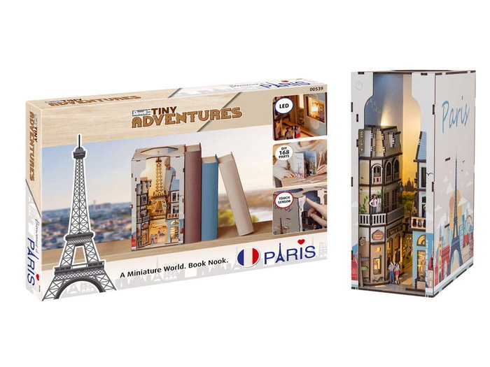 Revell Paris Maqueta Book Nook Tiny Adventures 23 cm Revell Paris Maqueta Book Nook Tiny Adventures 23 cm