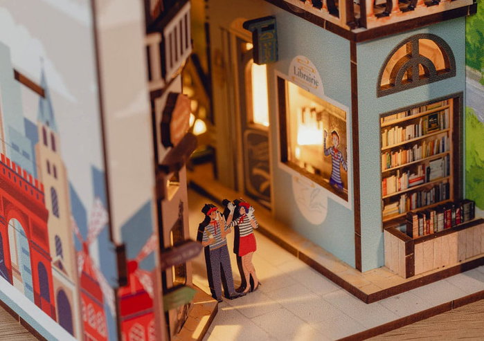 Revell Paris Maqueta Book Nook Tiny Adventures 23 cm Revell Paris Maqueta Book Nook Tiny Adventures 23 cm