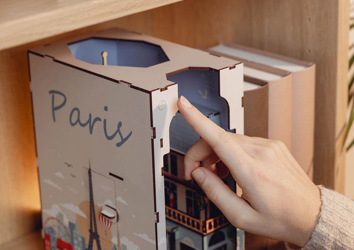 Revell Paris Maqueta Book Nook Tiny Adventures 23 cm Revell Paris Maqueta Book Nook Tiny Adventures 23 cm