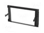 ACV Bastidor de montaje de radio 2 DIN para Audi y Seat, negro