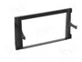 ACV Bastidor de montaje de radio 2 DIN para Audi y Seat, negro