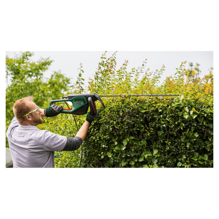 Bosch AdvancedHedgeCut 70 (0 600 8C0 903) - Tijera de podar eléctrica, hoja 70 cm, corte 3.4 cm, 500W, 3400 spm, Verde Bosch AdvancedHedgeCut 70 (0 600 8C0 903) - Tijera de podar eléctrica, hoja 70 cm, corte 3.4 cm, 500W, 3400 spm, Verde