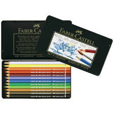 Faber-Castell Lápices de Colores Acuarelables Classic, 12 Unidades, Colores Surtidos