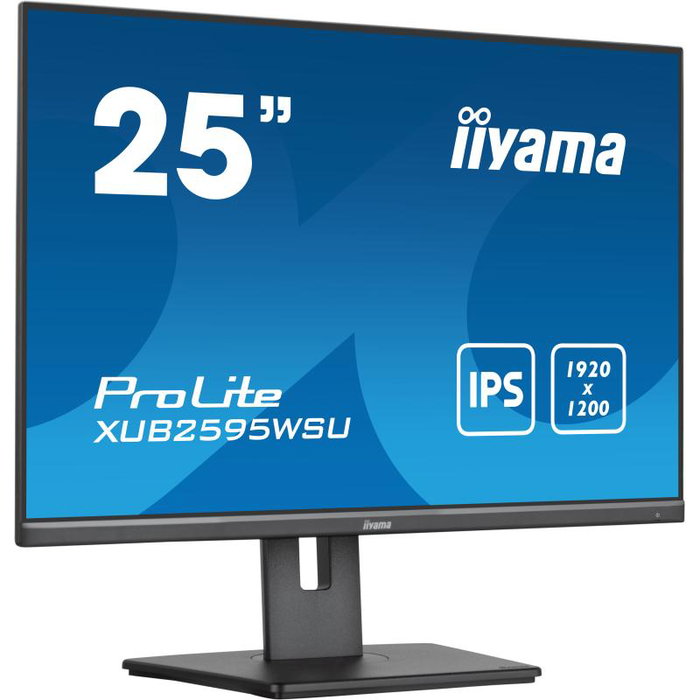 Iiyama ProLite XUB2595WSU-B5 Monitor IPS 1920x1200 25 Pulgadas Iiyama ProLite XUB2595WSU-B5 Monitor IPS 1920x1200 25 Pulgadas