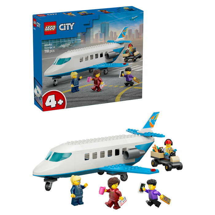 LEGO City Avión de Pasajeros 60492