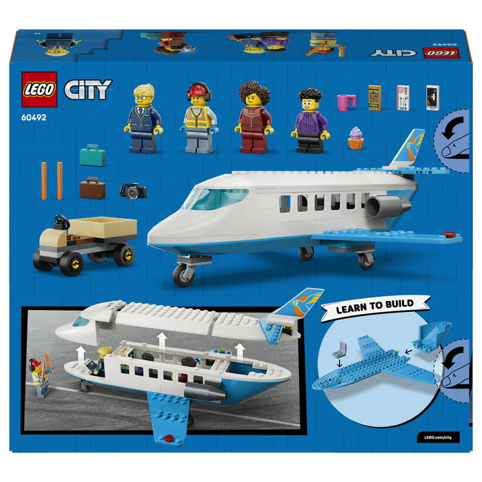 LEGO City Avión de Pasajeros 60492
