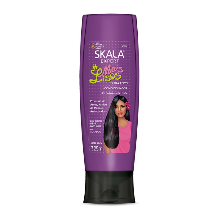 Skala Acondicionador Extra Lisos Cabellos Sueltos Sin Frizz Vegano 325ml Skala Acondicionador Extra Lisos Cabellos Sueltos Sin Frizz Vegano 325ml