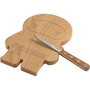 Ototo Ninja Board Set de tabla de cortar y cuchillo con diseño de ninja