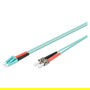 Digitus LWL Patchkabel LC a ST 1.00m Multimode Duplex OM3 Fibra Óptica